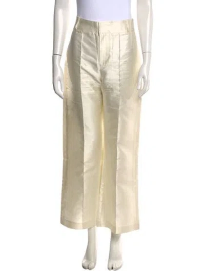 Pre-owned D'estree Wide Leg Pants In Neutral