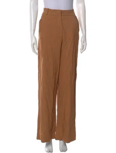 Pre-owned D'estree Wide Leg Pants W/ Tags In Brown
