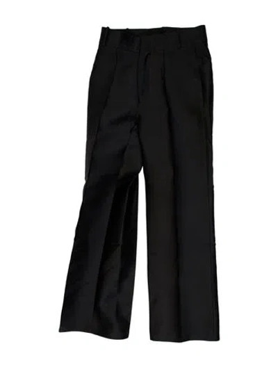 Pre-owned D'estree Yoshimoto Smart Wide Leg Pants In Black