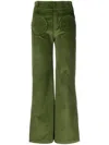 D'estree Hose Aus Samtcord In Green