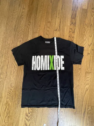 Pre-owned Destroy Lonely X Ken Carson Homixcide Gang Tour T-shirt In Black