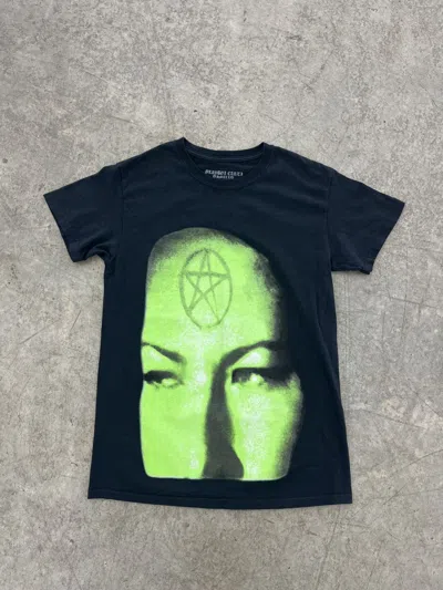 Pre-owned Destroy Lonely X Ken Carson Playboi Carti Anarchy Tee Neon Tour In Black