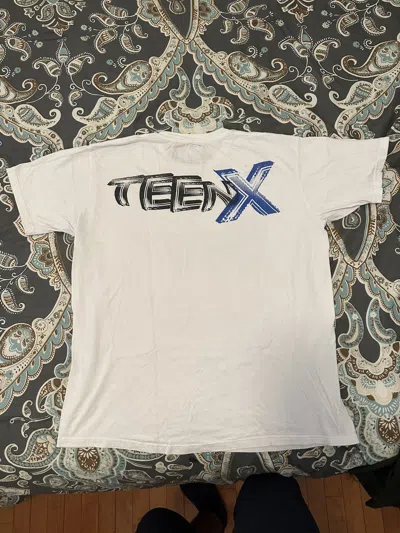 Pre-owned Destroy Lonely X Ken Carson Teen X Shirt In White