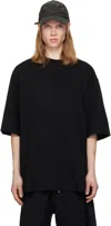 Det Blev Sent Black Oversized T-shirt In Black