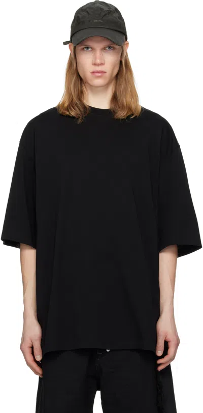 Det Blev Sent Black Oversized T-shirt