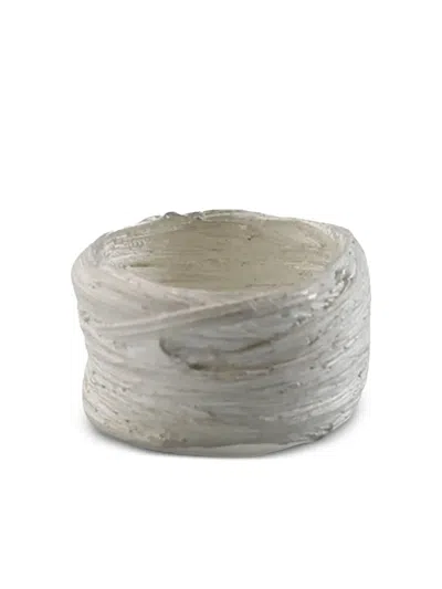 Detaj Chunky-band Ring In Silver