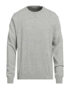 Detwelve Man Sweater Grey Size Xl Wool, Viscose, Cashmere, Polyamide In Grey
