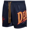 Deuce Mens  Asw25 Mesh Shorts In Blue