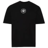 Deuce Mens  Basketball Badge T-shirt In Black/white