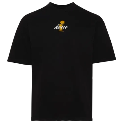 Deuce Mens  Champions T-shirt In Black/yellow