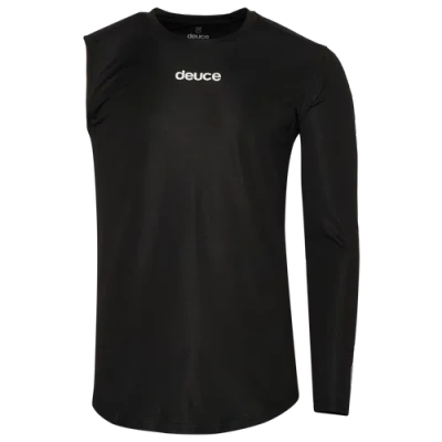 Deuce Mens  One Arm Long Sleeve In Black/white