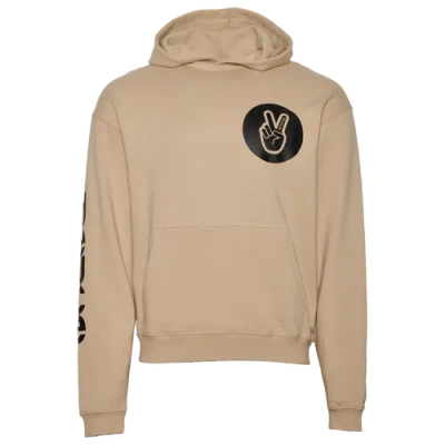 Deuce Mens  Premium Hoodie In Cream/black
