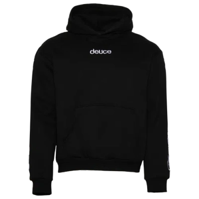Deuce Mens  Street Hoodie In Black/white
