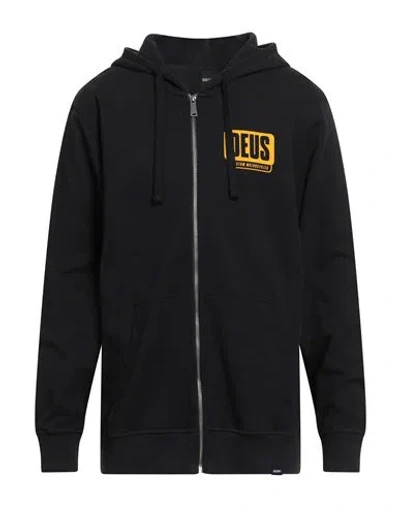 Deus Cycleworks Man Sweatshirt Black Size Xl Cotton