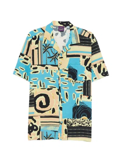 Deus Ex Machina Abstract Pocket Shirt In Multi