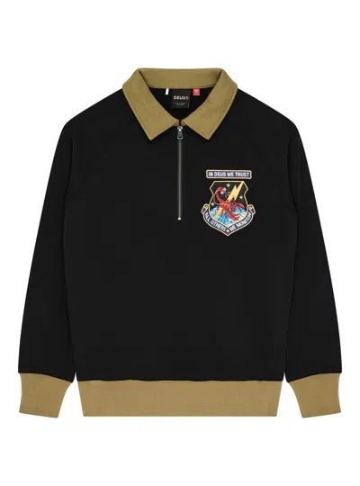 Deus Ex Machina All Others Half Zip In White