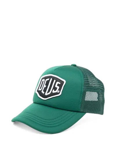 Deus Ex Machina Baylands Trucker Cap In Green