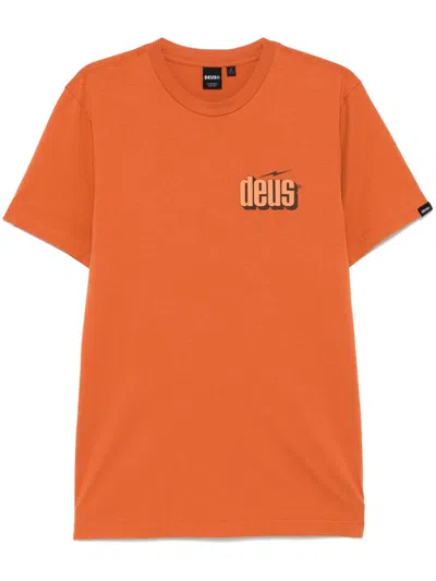 Deus Ex Machina Bolter T-shirt In Orange