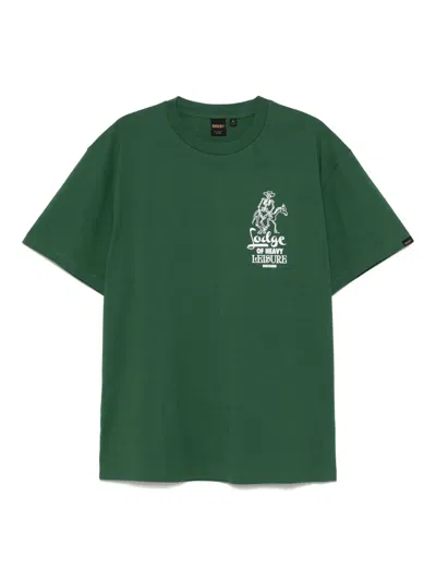 Deus Ex Machina Boscombe Address T-shirt In Green