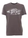 Deus Ex Machina Brown T-shirt In Gray