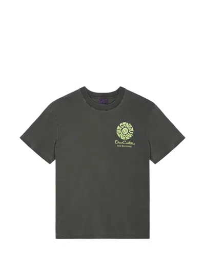 Deus Ex Machina Canggu Adress Logo-print T-shirt In Green