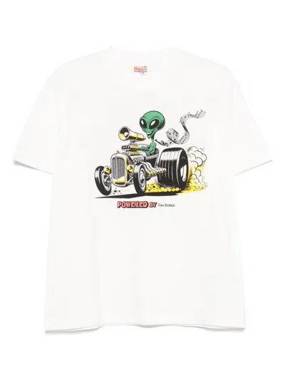 Deus Ex Machina Celestial Rod T-shirt In White