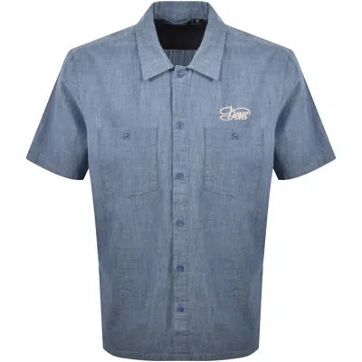 Deus Ex Machina Chambray Shirt Blue
