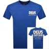 Deus Ex Machina Chromium T Shirt Blue In Multi