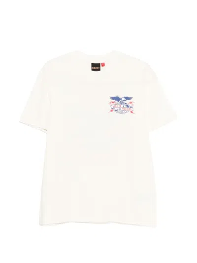 Deus Ex Machina Claw-some Whizz Print T-shirt In Neutral