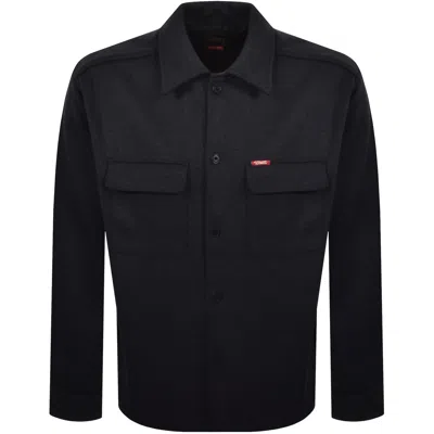 Deus Ex Machina Clayton Wool Overshirt Black