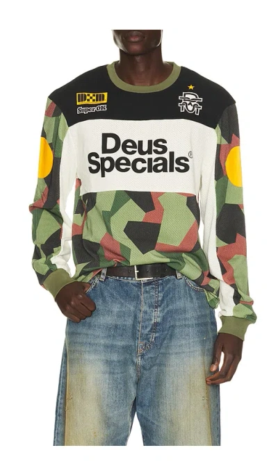 Deus Ex Machina Colt Ryder Moto Jersey In Multi