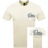 Deus Ex Machina Conduit Box Fit T Shirt Cream In Cream