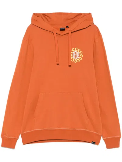 Deus Ex Machina Cosmo Hoodie In Orange