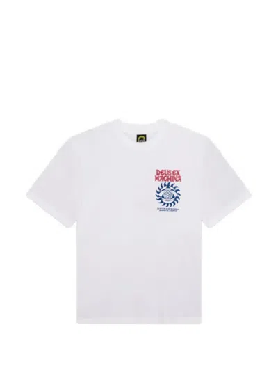 Deus Ex Machina Crank T-shirt In White