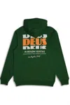 Deus Ex Machina Cruising Deus Hoodie In Forest In Green
