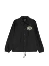 Deus Ex Machina Drawstring Jacket In Black