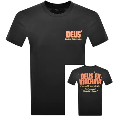 Deus Ex Machina Drop Down T Shirt Black