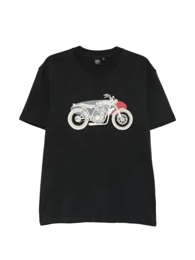 Deus Ex Machina Drovers Dog Graphic-print T-shirt In Black