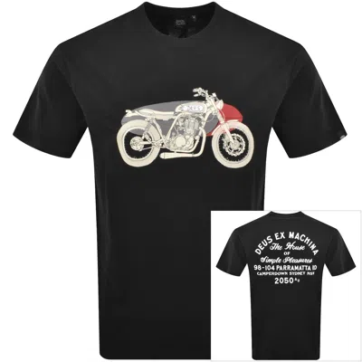 Deus Ex Machina Drovers Dog T-shirt In Black