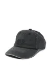 Deus Ex Machina Dyed Shield Cap In Black