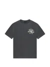 Deus Ex Machina Easy Peacey Stone-washed T-shirt In Gray