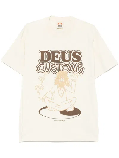 Deus Ex Machina Emphatic Wave T-shirt In 中性色