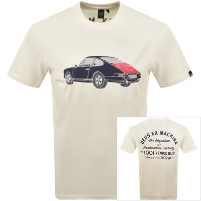 Deus Ex Machina Emporium Niner T Shirt Cream In White