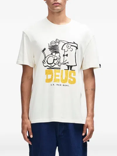 Deus Ex Machina Erasarolgy Graphic-print T-shirt In White