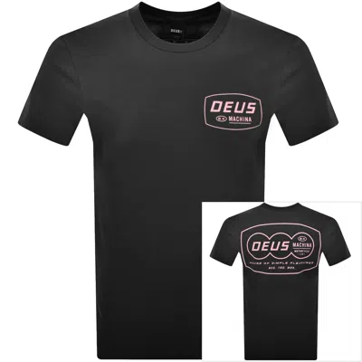 Deus Ex Machina Expo T Shirt Black
