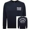 Deus Ex Machina Flecks Sweatshirt Navy In Multi
