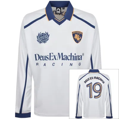 Deus Ex Machina Galactico Moto Jersey White In Animal Print