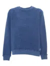 Deus Ex Machina Reo Textured Fleece In Blue