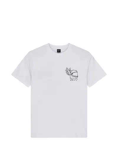 Deus Ex Machina Harajuku Graphic-print T-shirt In White