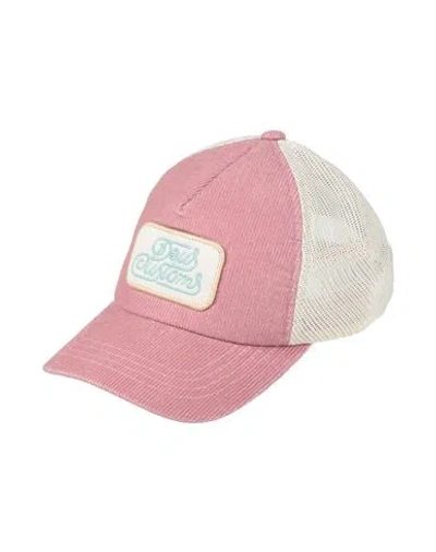 Deus Ex Machina Hat Pink Size Onesize Polyester, Cotton